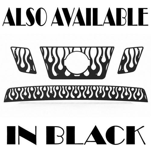 Nissan Frontier 12-13 Vertical Flame Polished Stainless Truck Grill Add-On, US $104.95, image 4