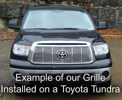 Nissan Frontier 12-13 Vertical Flame Polished Stainless Truck Grill Add-On, US $104.95, image 7