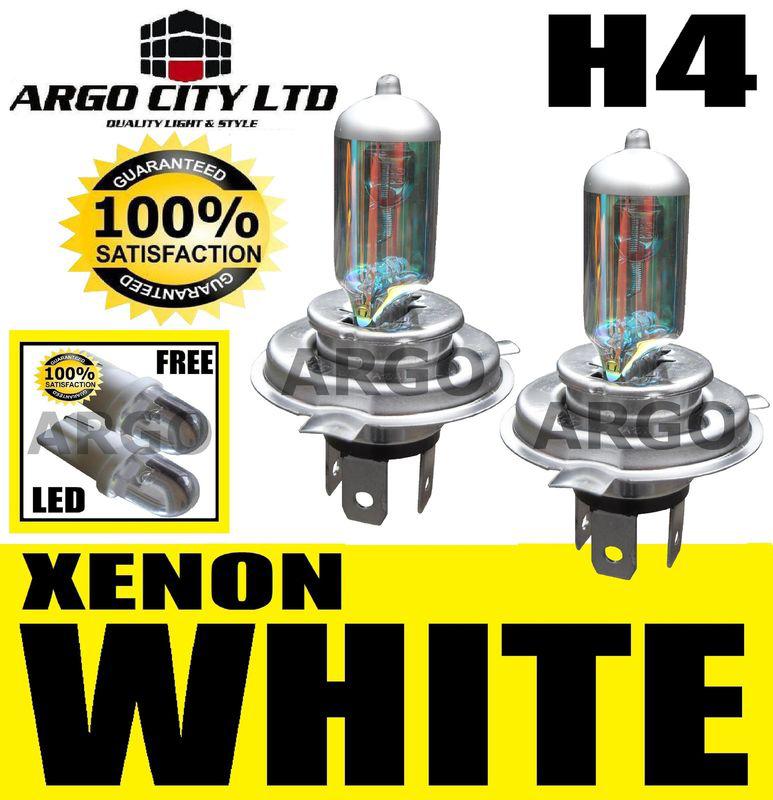 H4 xenon white 55w 472 headlight bulbs ford fiesta