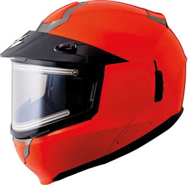 Scorpion exo-900 snow-ready snowmobile helmet - hi-viz orange - 2xl