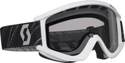 Scott recoil sand and dust adult goggle white