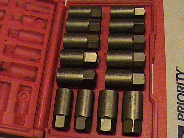 Snap-On Tools SAE&METRIC 14 Piece Deep Well Thread ChasersThread Set DTRCFM114, US $199.95, image 3
