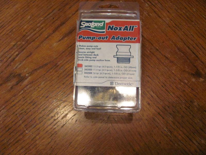 Sealand nozall pump-out adapter 1-7/8 in