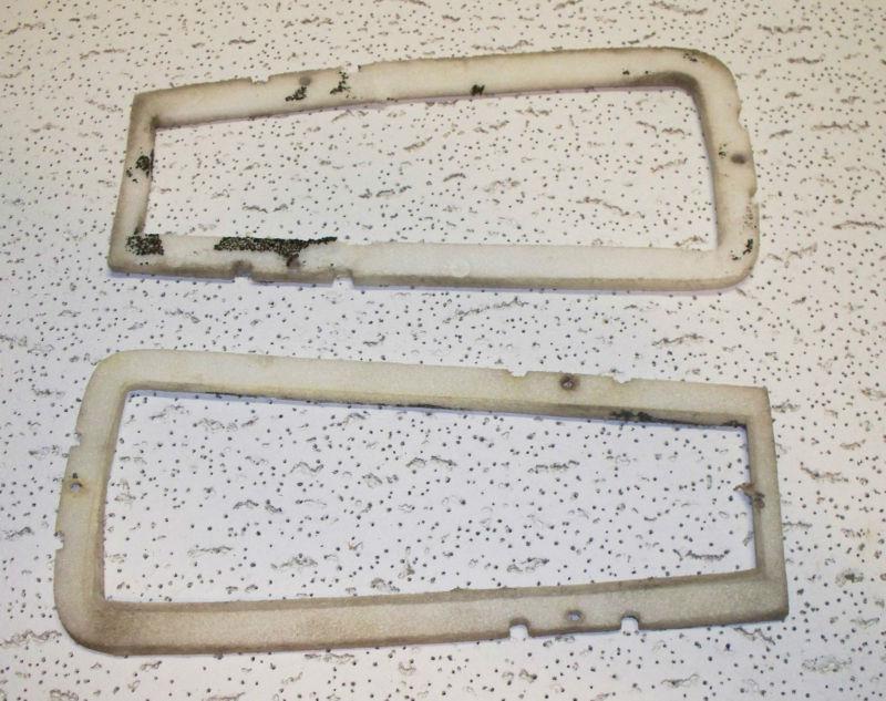 1967 Coronet Taillight Gaskets 67 Dodge 500 R/T 440 Tail Light Mopar, US $14.99, image 2