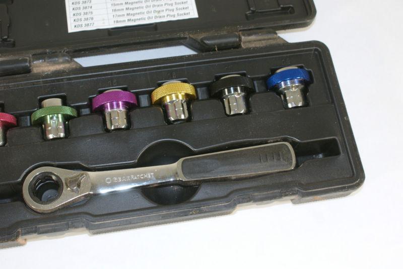 Buy GearWrench 3870 Oil Drain Plug Socket 7 Piece Set in