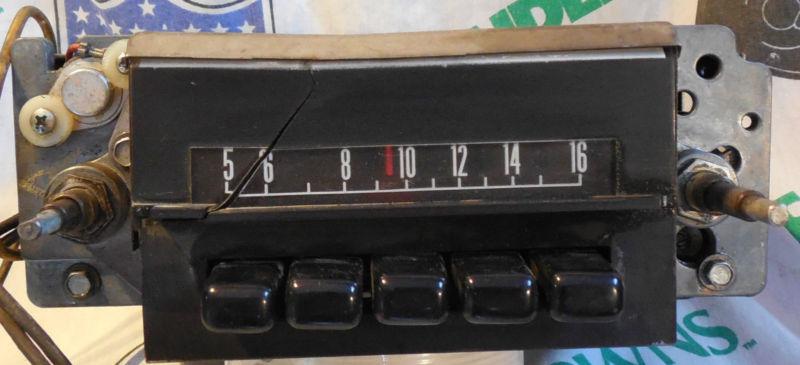 Oe,1970,ford,am,radio,factory,option,vtg,delco,deluxe