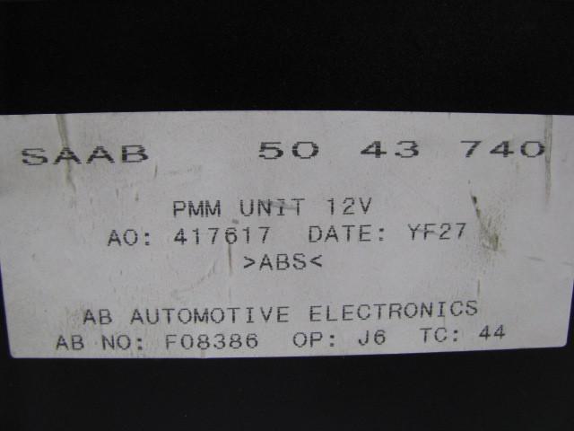 MIRROR MEMORY COMPUTER Saab 9-5 1999 99 00 01 02 - 07 50 43 740 417407 F08386, US $49.99, image 3