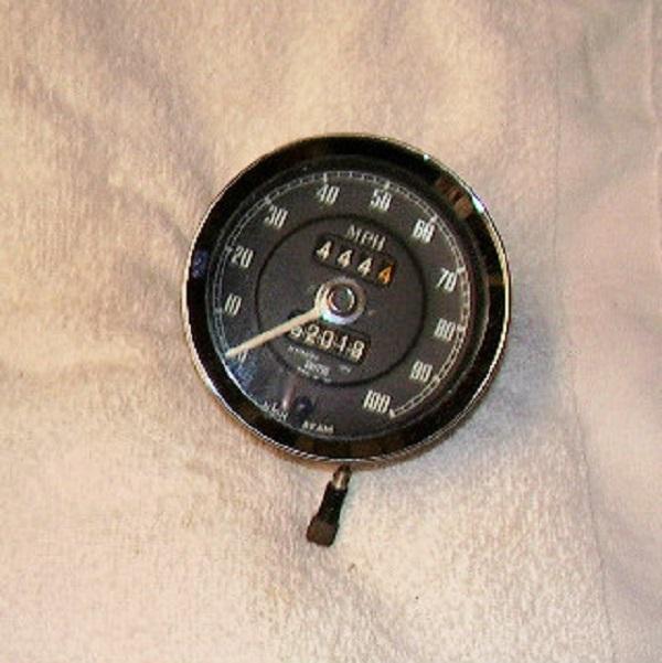 Smiths speedometer sn6142/00 sprite mk3, midget mk2 w/ 1098 engine & 3.90/1 gear