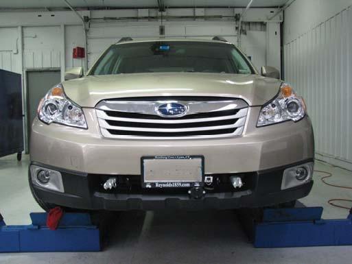 Blue ox bx3617 base plate subaru outback 10-11