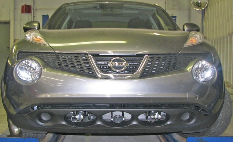 Blue ox bx1847 base plate for nissan juke no foglights camper trailer rv