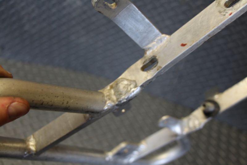 Armadillo BRUSHED Yamaha Banshee rear grab bar ALUMINUM 1987-2006 WIDER R-8, US $27.99, image 3