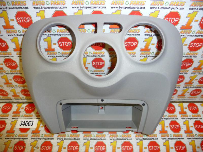 06 07 08 09 2010 2011 hyundai accent dash ac control bezel oem