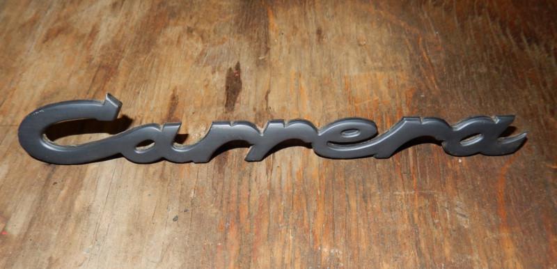 Porsche 911 early carrera emblem 
