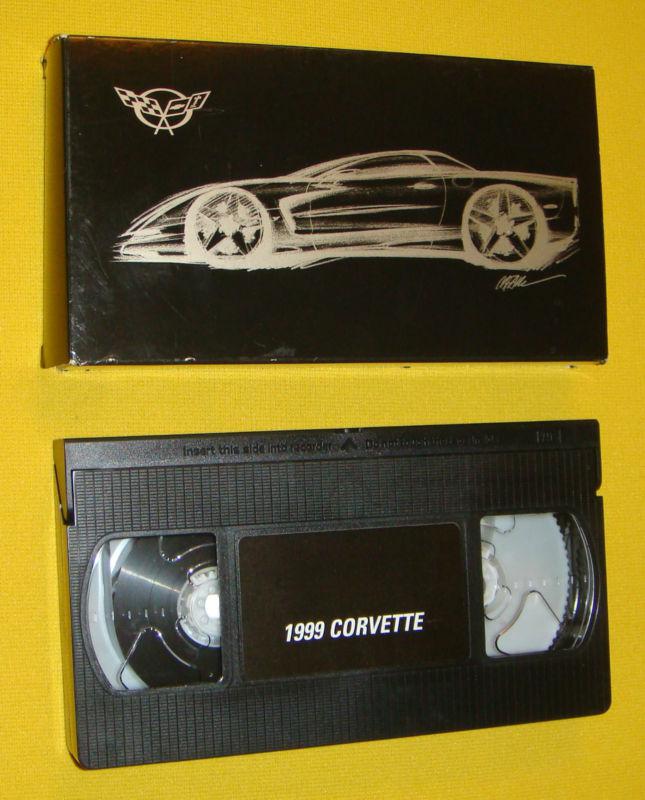 Buy 1999 CORVETTE ORIGINAL OWNERS VHS TAPE "CHEAP" in East Brunswick