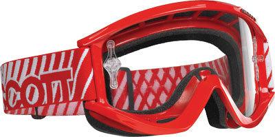 Scott recoil pro adult goggle: red