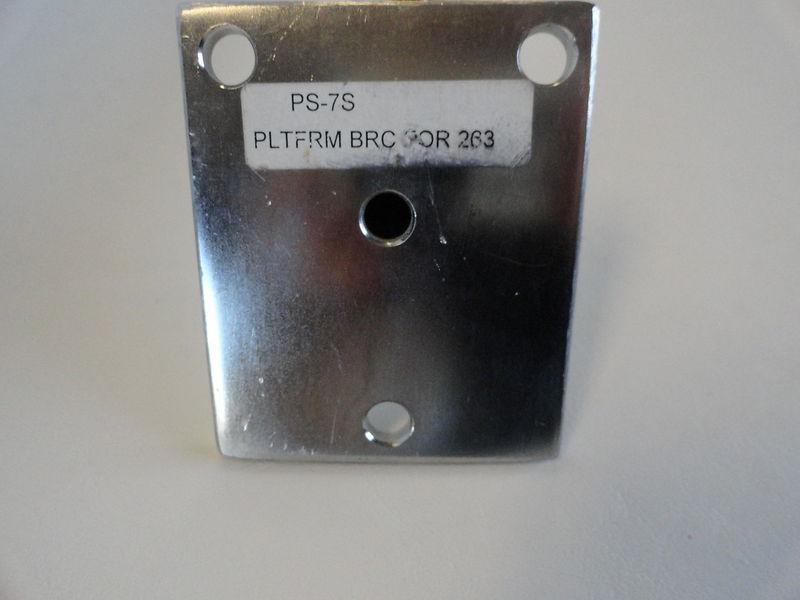 SWIM PLATFORM STANCHION PS-7S STAINLESS STEEL PLATFORM BRACE RAIL 25