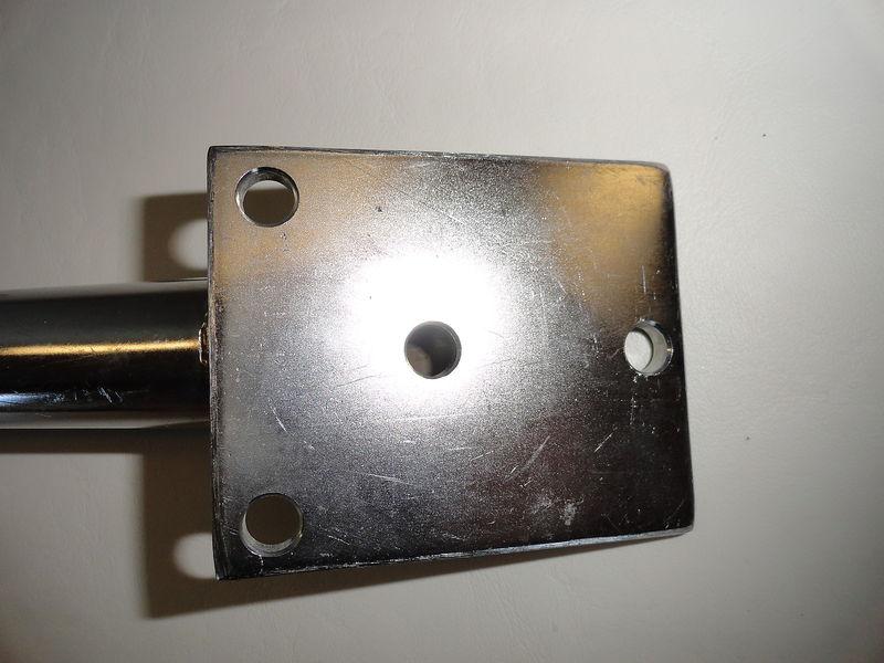 SWIM PLATFORM STANCHION PS-7S STAINLESS STEEL PLATFORM BRACE RAIL 25