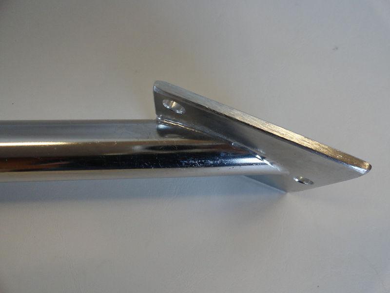 SWIM PLATFORM STANCHION PS-7S STAINLESS STEEL PLATFORM BRACE RAIL 25