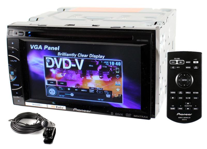 Pioneer avh-x3500bhs 6.1" in dash dvd mp3 pandoro bluetooth car stereo