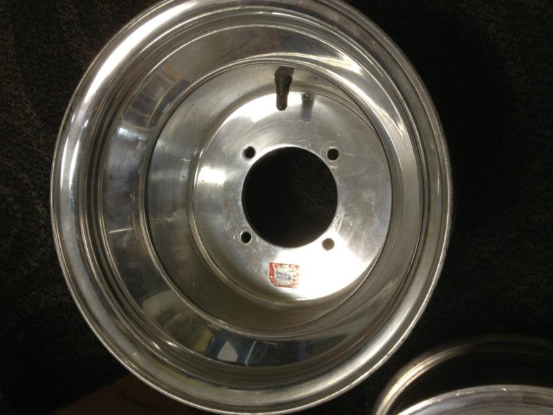 Douglas (.190) rear rim 10" 4-110 bolt pattern 10x8 honda ltz400