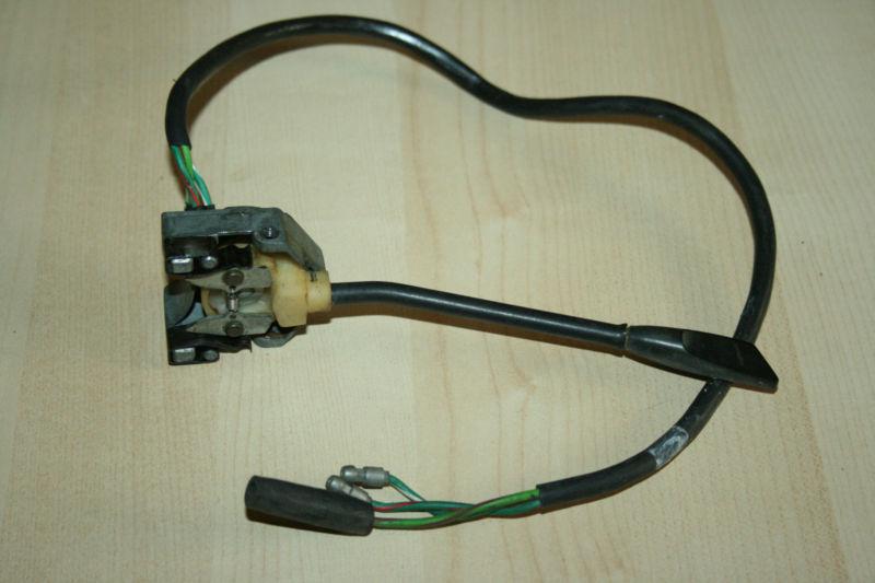 Early triumph tr6 and tr5 (tr250) indicator (turn signal) switch