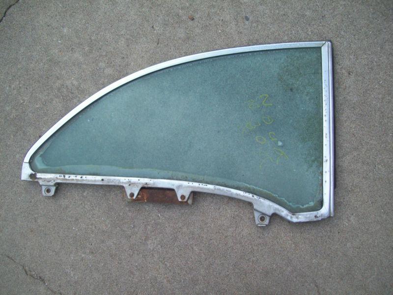 1955 oldsmobile 88 2d h/t r quarter glass 