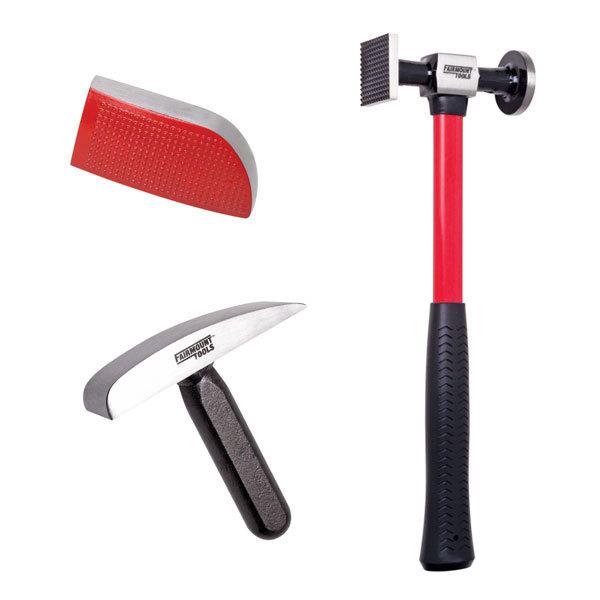Fairmount tools 3 piece auto body specialty hammer and dolly kit