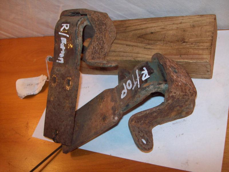 53 54 55 FORD PICKUP TRUCK RIGHT UPPER TOP LOWER BOTTOM DOOR HINGES HINGE SET, US $50.00, image 2