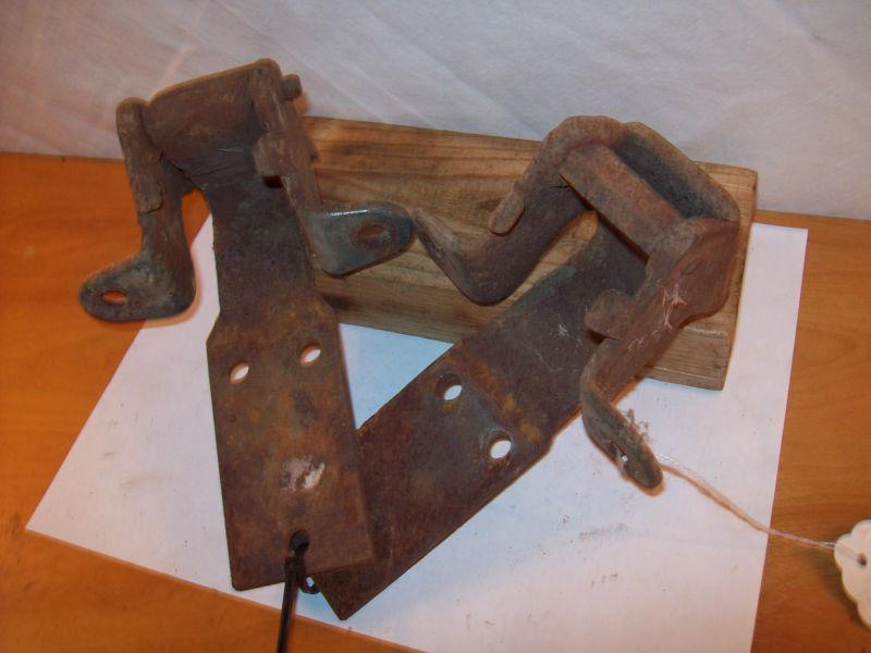 53 54 55 FORD PICKUP TRUCK RIGHT UPPER TOP LOWER BOTTOM DOOR HINGES HINGE SET, US $50.00, image 6
