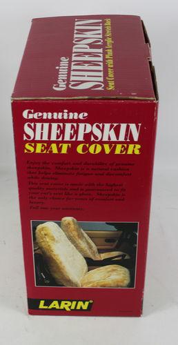 Lot (2) Larin Genuine Sheepskin Front Bucket Seat Covers, US $14.99, image 4