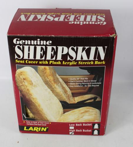 Lot (2) Larin Genuine Sheepskin Front Bucket Seat Covers, US $14.99, image 6