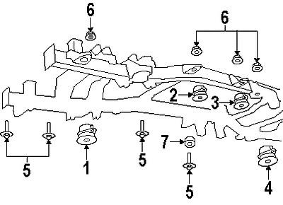 Dodge 55398277ac genuine oem factory original cushion