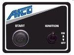 Afco 85010b afco starter switch panel 3 x 4 inch -  afc85010b