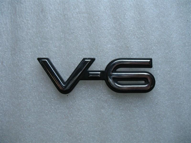 2001 saturn l 300 l300 sl1 v6 rear trunk chrome emblem logo oem used decal 00 01