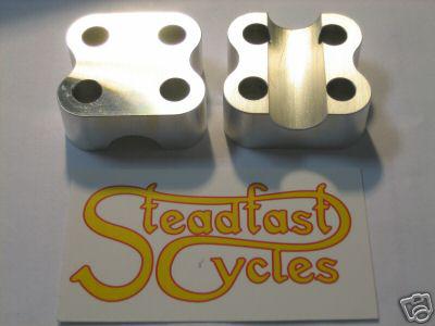 Triumph spindle caps 1971 & up 6000 billet aluminum 750 front parts 97-3947 cap