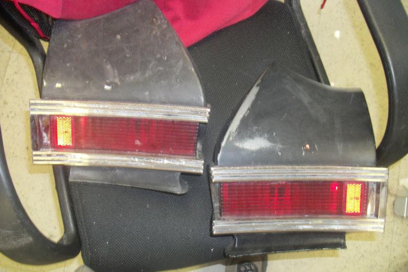 68 chevelle tail light pair assemblys look both decent