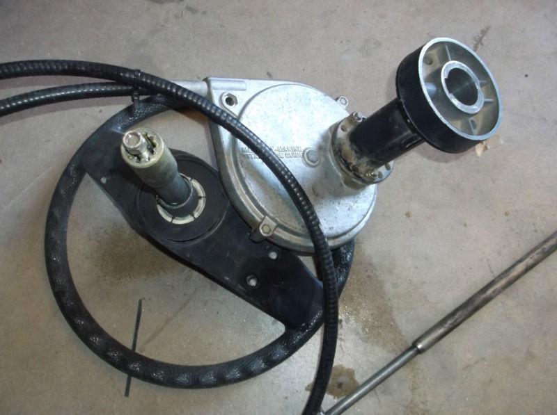 Mercury Ride guide Boat Steering System with 10 ft cable and Steering Wheel, US $189.95, image 5