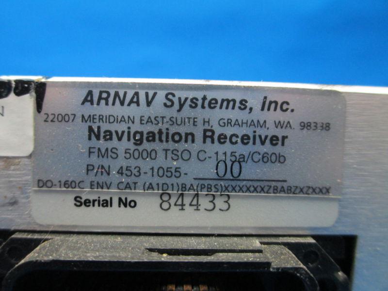 Arnav Navigation Receiver P/N 453-1055-00 *WORKING*, US $324.99, image 5
