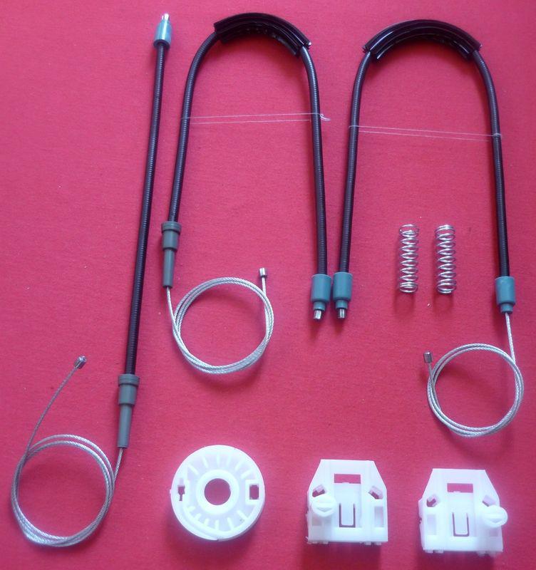 Seat toledo electric window winder regulator cables & clips / front right