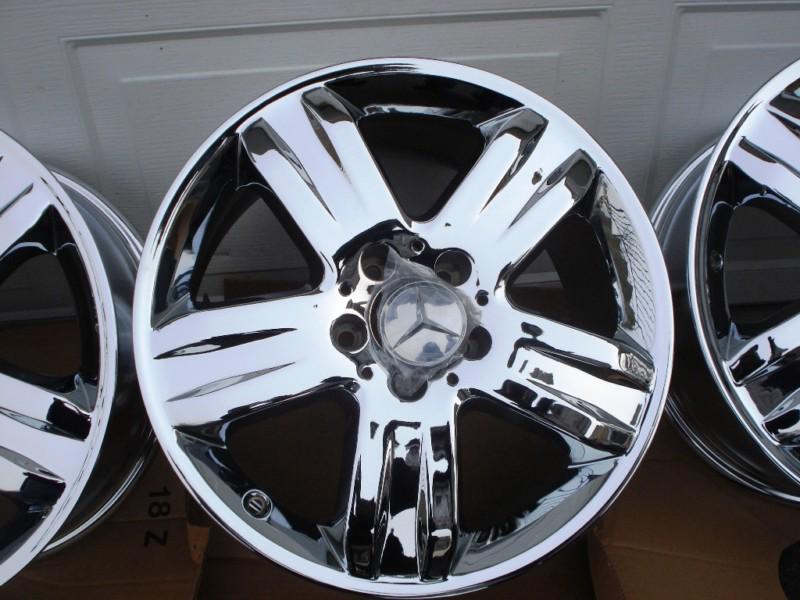 CHROME WHEELS/RIMS FOR MERCEDES , US $759.99, image 4