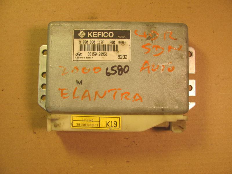 99-00 hyundai elantra fed ecm computer number 39150-23951