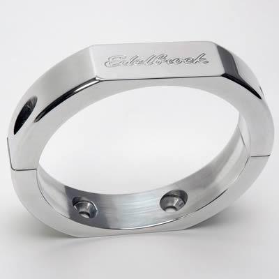 Edelbrock polished billet aluminum bracket 72664