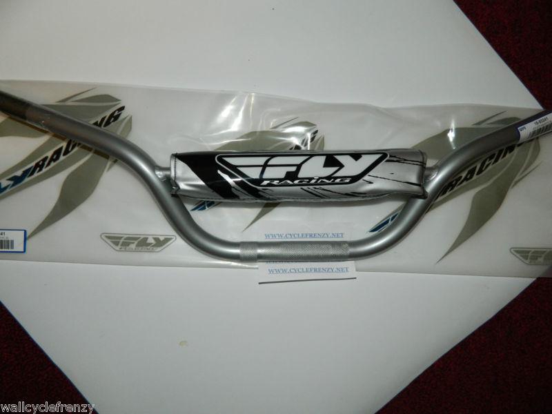 Fly racing atv handle bars silver brand new suzuki ltz 400 lt 250z