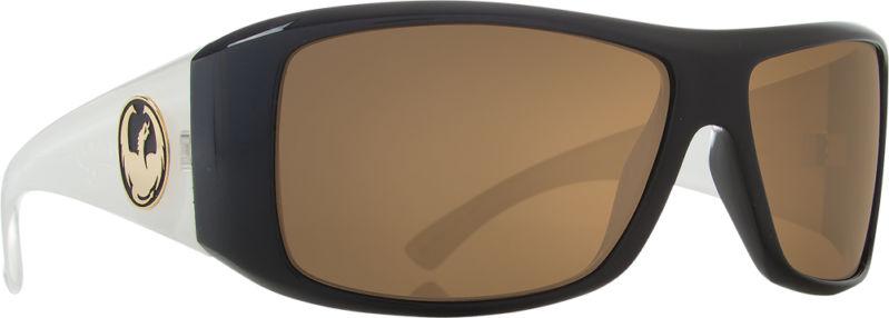 Dragon alliance calaca sunglasses jet white/bronze lens