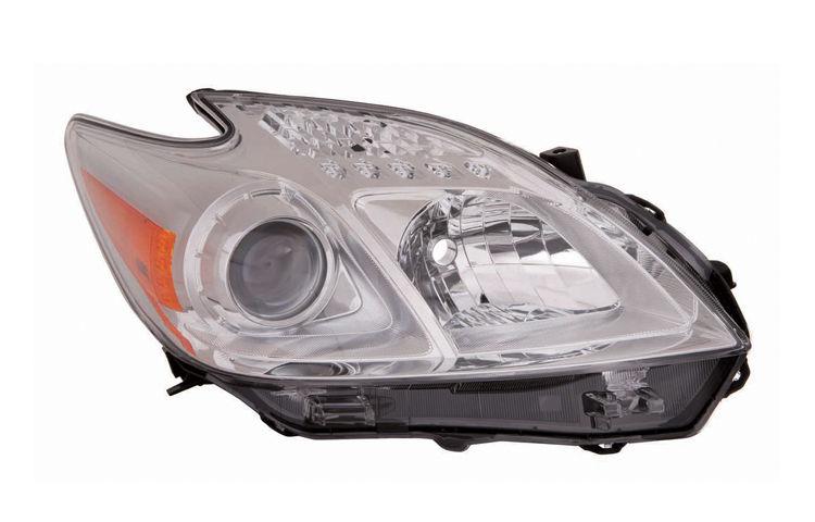 Depo left side replacement headlight 12-12 toyota prius halogen type 81130-47520