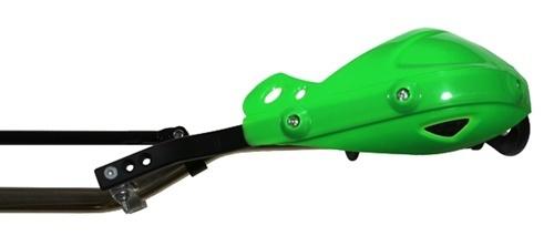 Green venom bikeit reinforced motorcycle mx bike brush motocross hand guards
