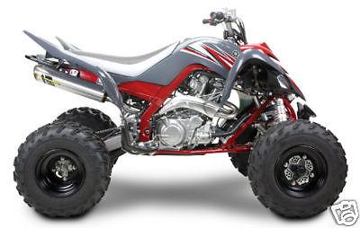 06-13 raptor 700 two brothers aluminum slip on exhaust 2009 2010 2011 2012 2013