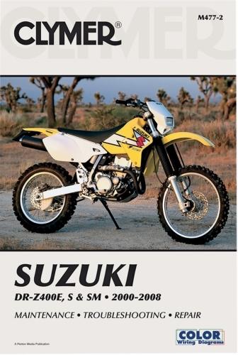 Clymer manual - suzuki service manual motorcycle 477-3 4201-0196