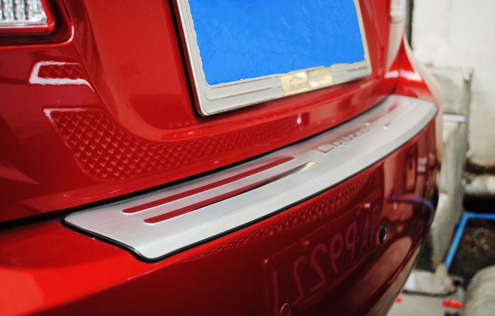 Metal steel rear bumper protector sill scuff plate decoration board for cruze