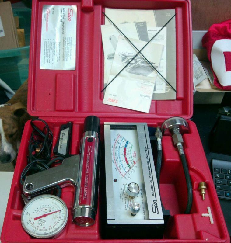 Vintage sun inductive diagnostic tune-up kit cp 7709